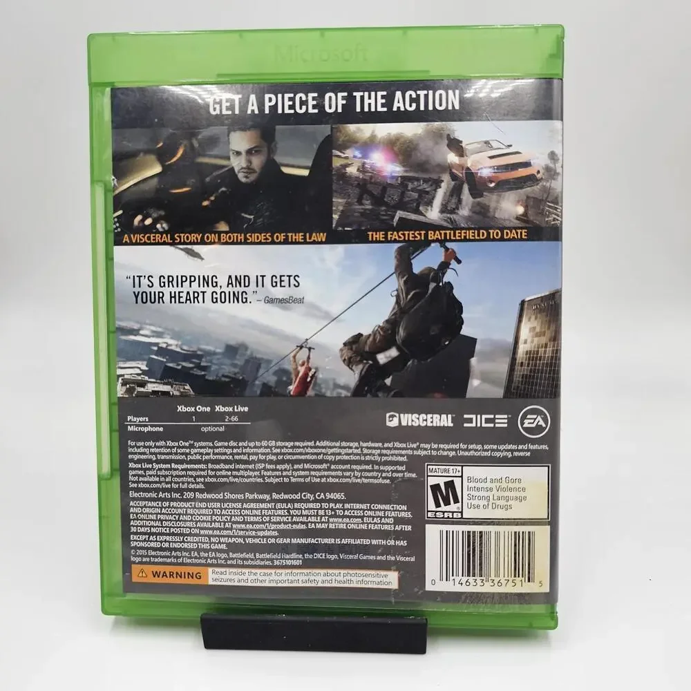 Battlefield Hardline - Microsoft‎ Xbox One